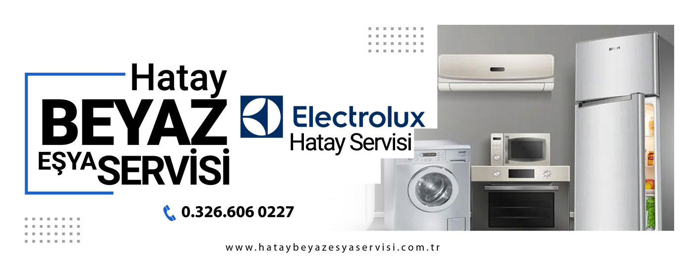 Hatay Electrolux Bulaşık Makinesi Servisi